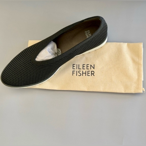 Eileen Fisher Shoes - Eileen Fisher Heaven Stretch Wedge Slip-On Flats
Graphite Woven Mesh | 10M | NIB